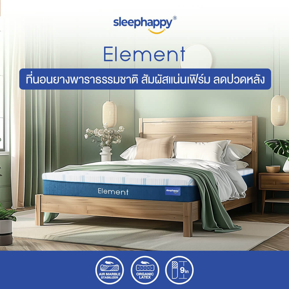 ที่นอน 6 ฟุต SLEEPHAPPY ELEMENT_7